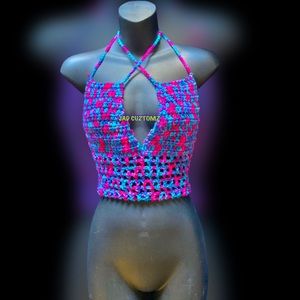 Cotton Candy Crochet Top